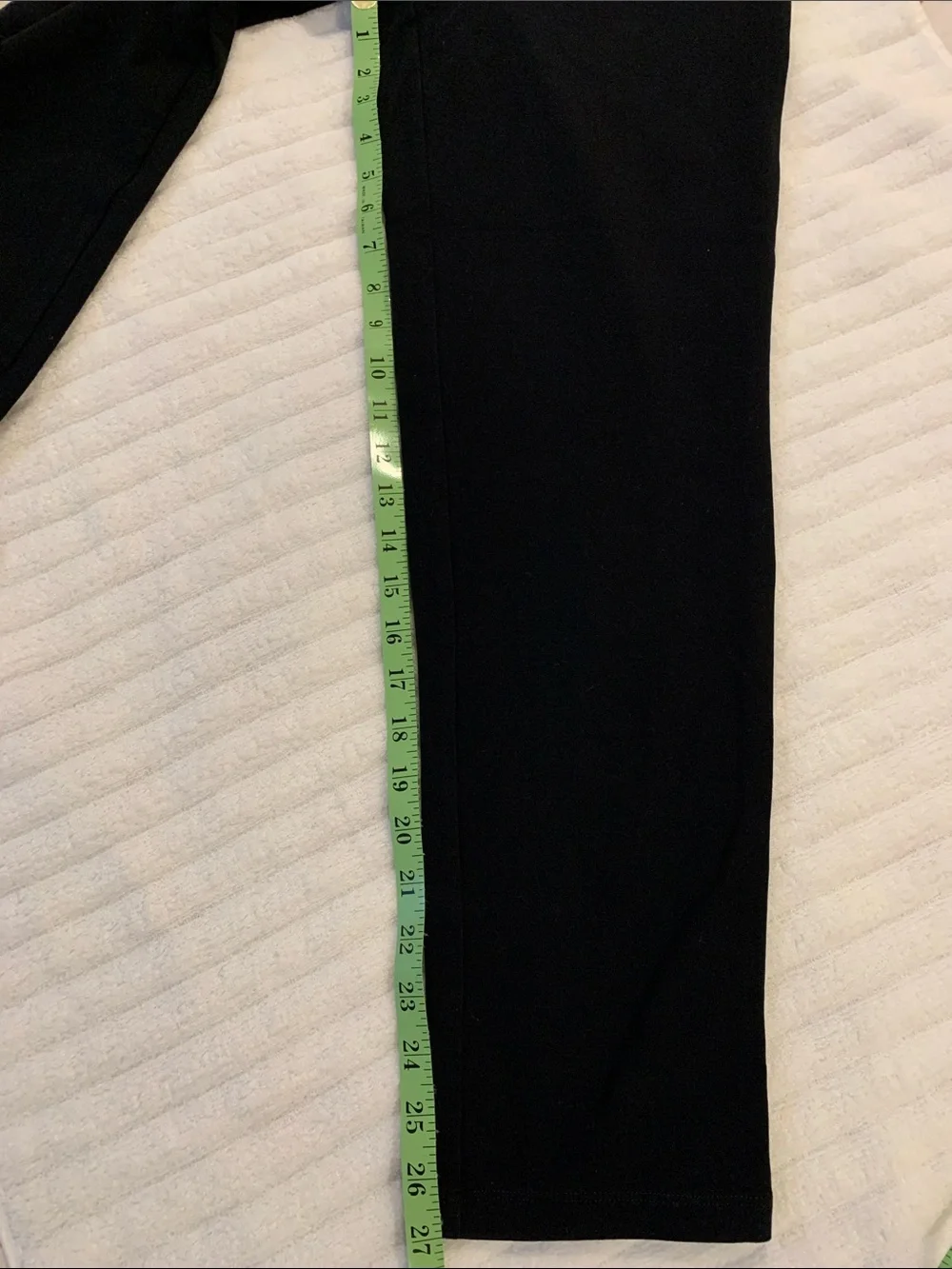 Talbots Black Straight-Leg Activewear Pants. Size P​